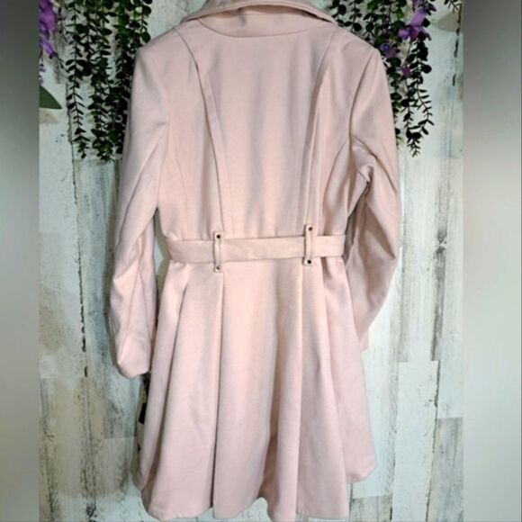 Steve Madden Madden Girl High Low PeaCoat - Picture 3 of 12